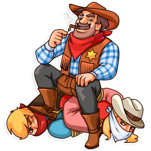 Sticker Sheriff Adam - 0