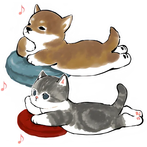 Sticker ShibaINyan - 1
