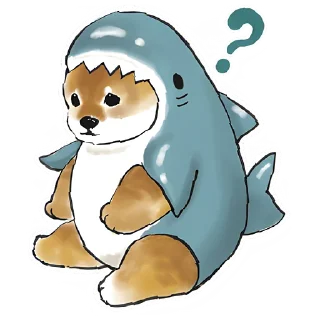 Стикер Шиба и Нян @Nyasticks - 11