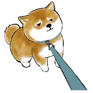 Sticker Шиба и Нян котик @TgSticker - 3