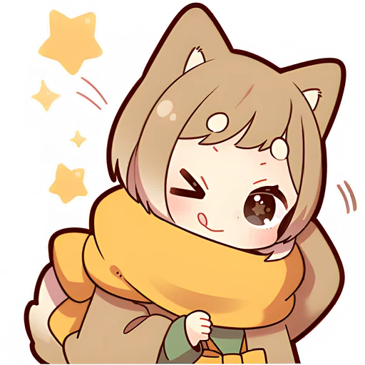 Sticker Shiba_Nyasticks - 1