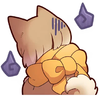 Sticker Щенок Шиба @Nyasticks - 10