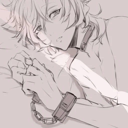 anime sketch illustration