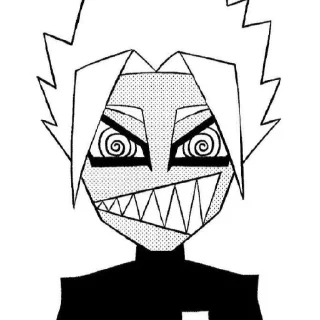 Sticker шидо блять - 11