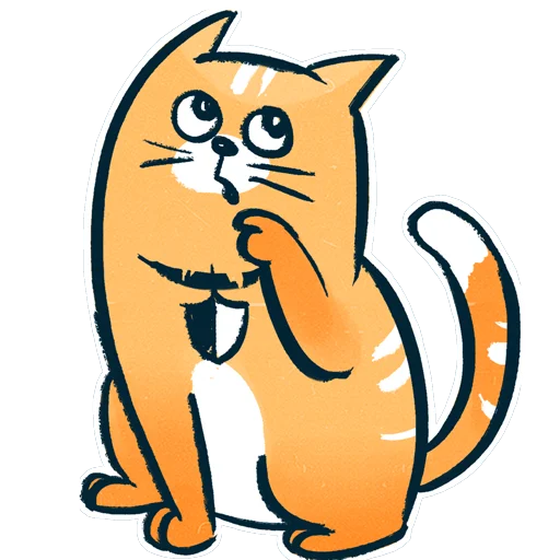 кошка клипарт мультфильм