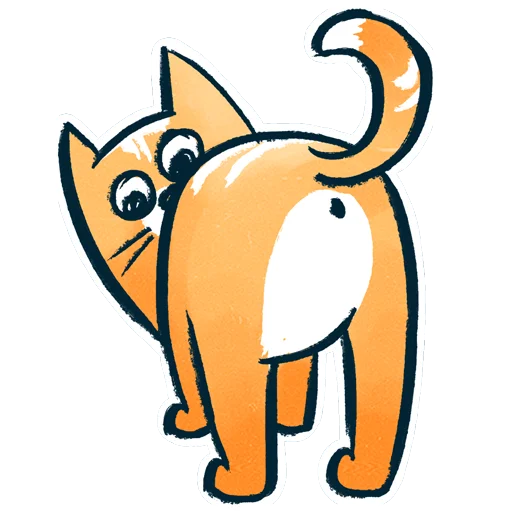 клипарт рисование животное