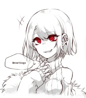 Sticker Shiftfell/Storyfell Chara - 4