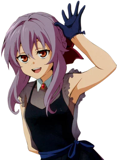Sticker 💜Shinoa☂️ @anime_sticks - 3