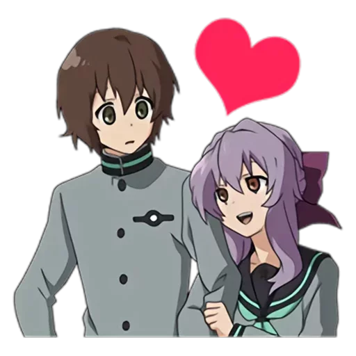 Sticker 💜Shinoa☂️ @anime_sticks - 2