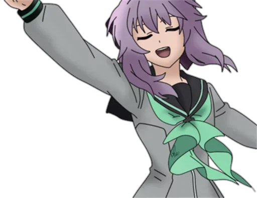 Sticker 💜Shinoa☂️ @anime_sticks - 0