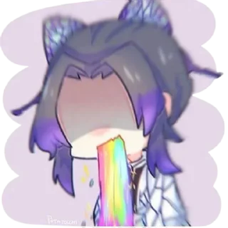 Sticker SHINOBU @animestickerchannel - 3