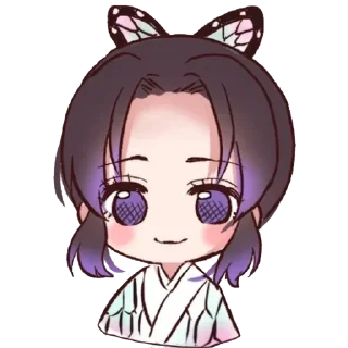 Sticker SHINOBU @animestickerchannel - 0