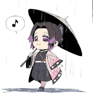 Sticker SHINOBU @animestickerchannel - 2