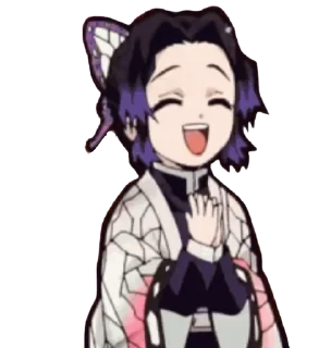 Sticker SHINOBU @animestickerchannel - 10