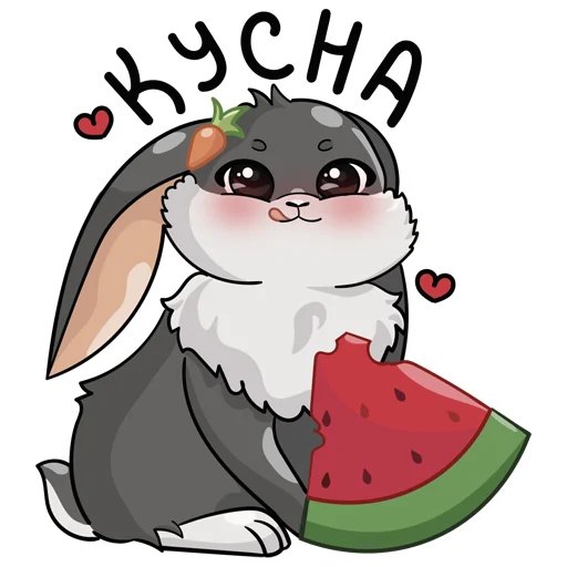Sticker Cute animals VK: ShinyArrowWay - 4