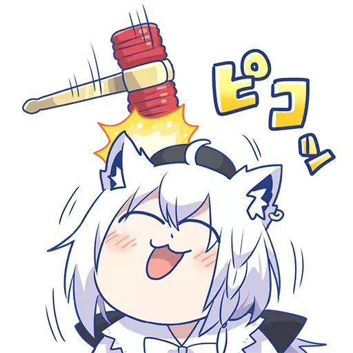 Sticker Hololive Fubuki - 6
