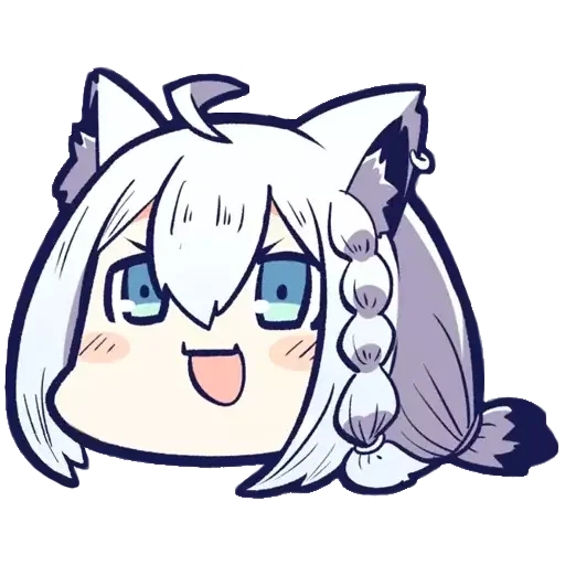 Sticker Hololive Fubuki - 5