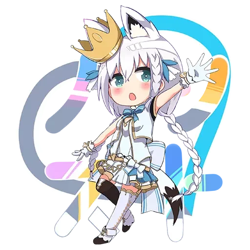 Sticker Hololive Fubuki - 3