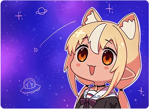 Sticker Ширануи–тян @nyasticks - 7