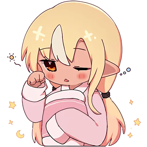 Sticker Ширануи–тян @nyasticks - 5