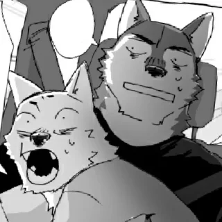 Sticker Shiro and Kuro - 8