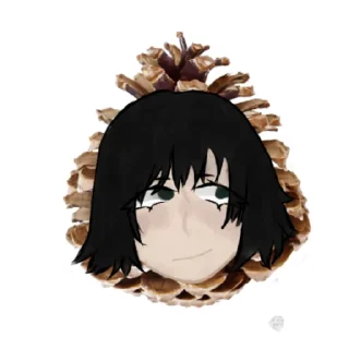 Стикер шишка шалунишка - 5