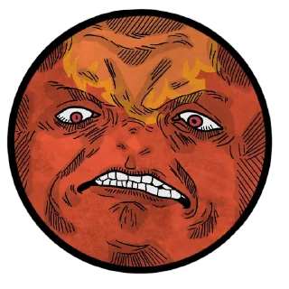 Sticker кирпичи из жопы - 4