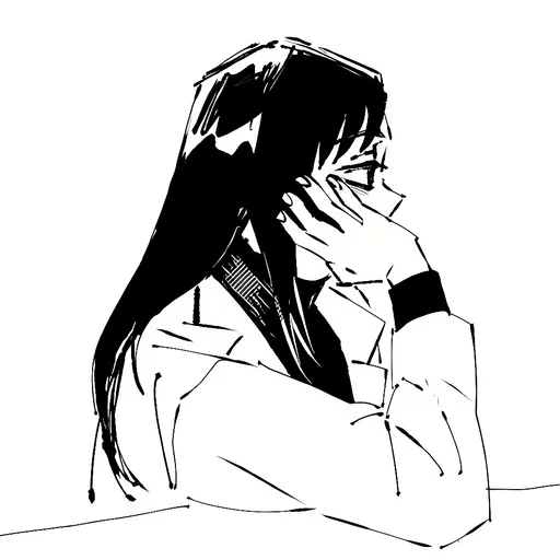 sketch drawing line art