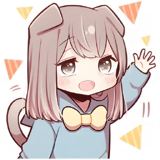 Sticker Шотландская киса @Nyasticks - 11