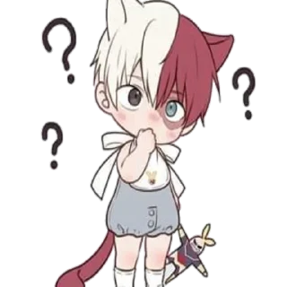 Sticker Shoto Todoroki @R666d1 - 0