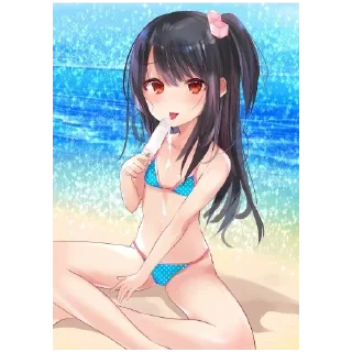 human face girl cartoon