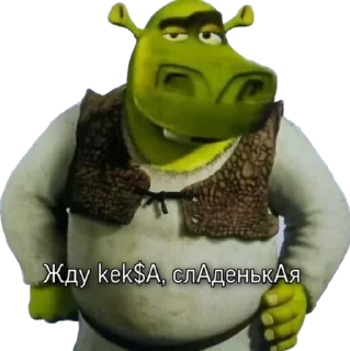 Стикер Shrek 🤢 - 3