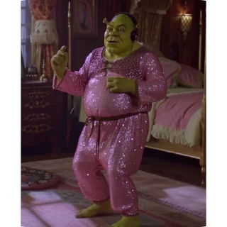 Sticker Shrek Glamour - 10