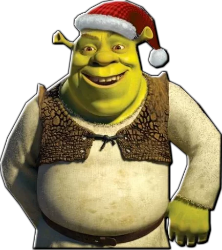 Новогодний Шрек :: @animesticks - мультфильм