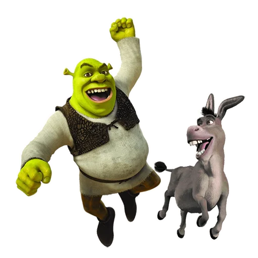 Sticker Шрек :: @animesticks - 1