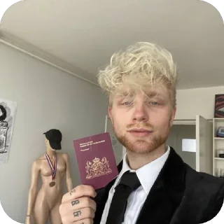 Sticker Йост мой батя @Temyrobot - 1