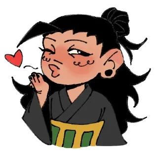 Стикер Жужутсу @Nyasticks - 1