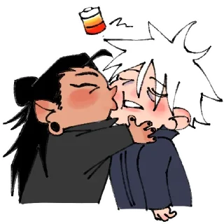 Стикер Жужутсу @Nyasticks - 11