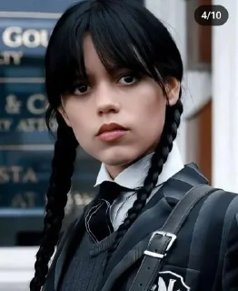 Стикер Wednesday))) @Tgthemstickbot - 0