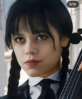 Стикер Wednesday))) @Tgthemstickbot - 3