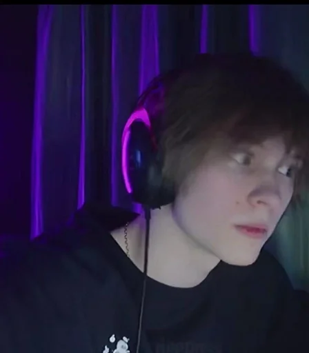 headphones person indoor