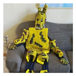 Sticker Сидит довольный - 0