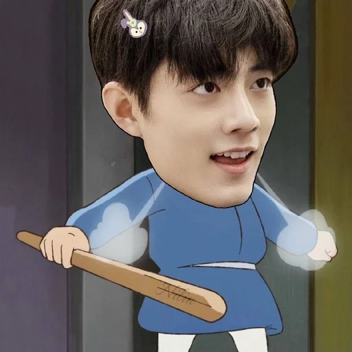 human face cartoon person