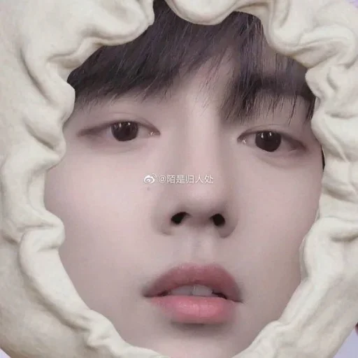 human face cheek baby