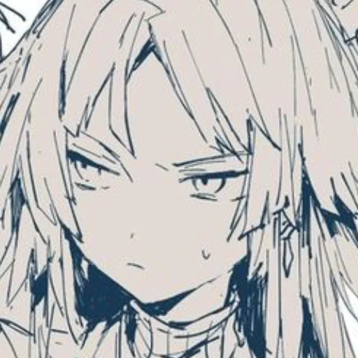 sketch anime illustration