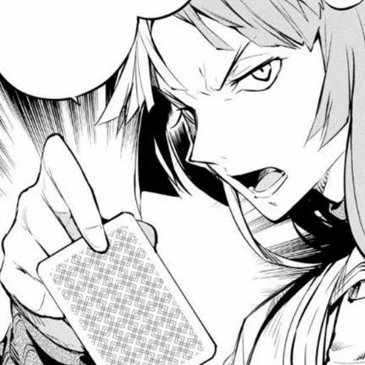 аниме эскиз иллюстрация