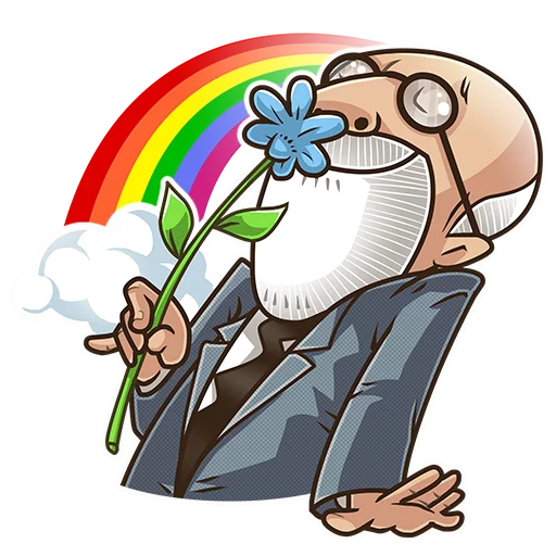 rainbow clipart drawing