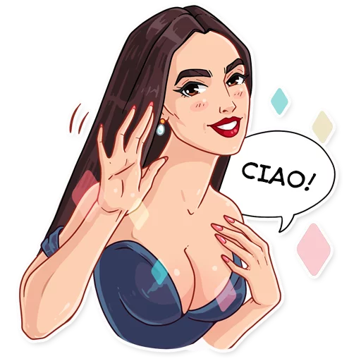 мультфильм иллюстрация человеческое лицо