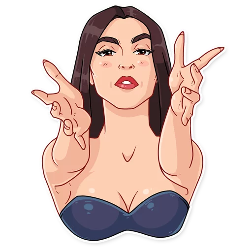 мультфильм человеческое лицо иллюстрация