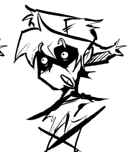 эскиз рисование линейное искусство